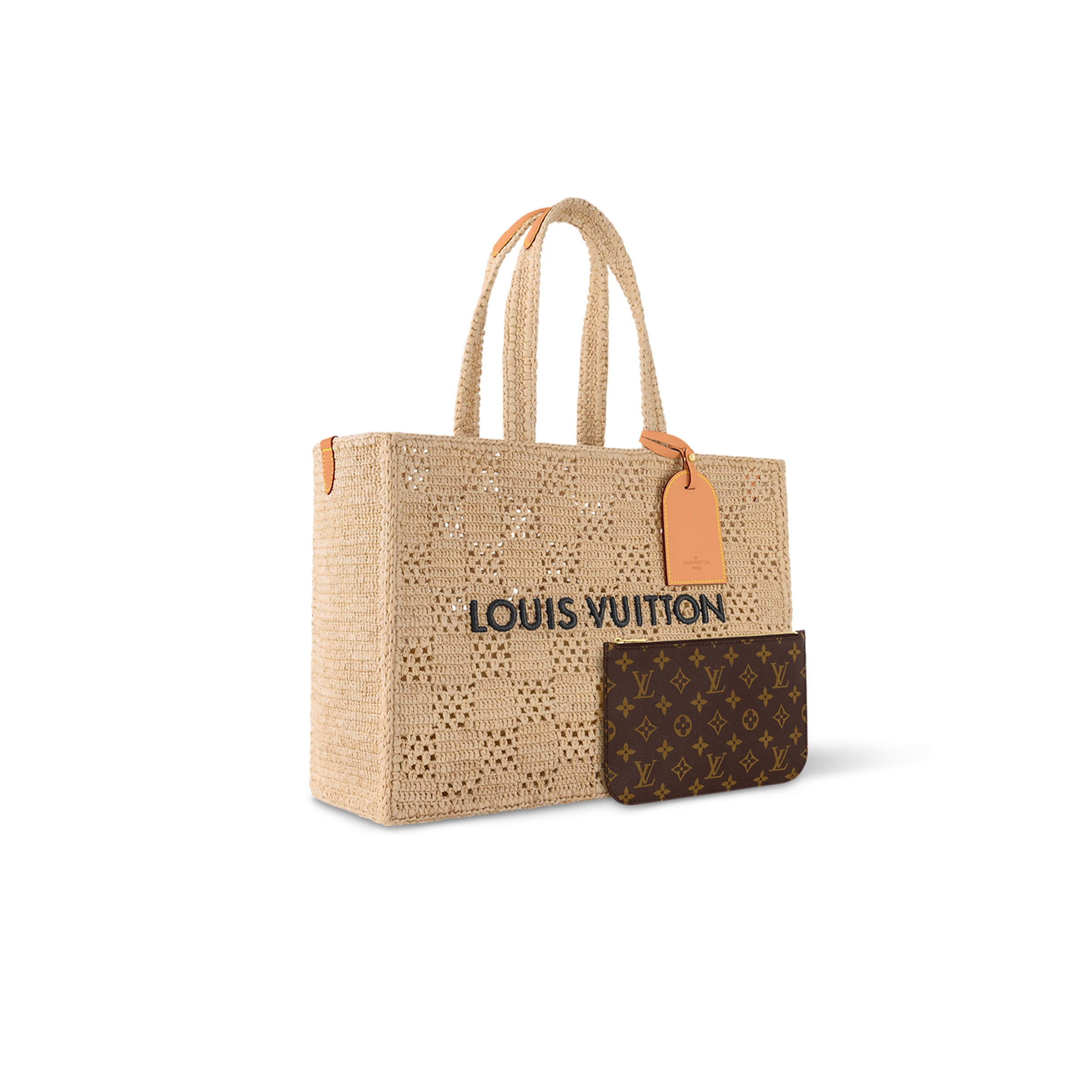 l**is V*t*n summer shopper tote mm m25008 (44*32*17cm)